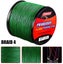 500 M Braided Fishing Line 4 Strands Stronger Multifilament PE Wire0.5mm/80LB Carousel 3
