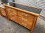 Modern design solid rimu lowboy - FULLY RESTORED Carousel 1