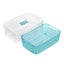 Boxsweden Crystal Plastic Vegetable Storer Fridge Container 4.7L Carousel 4