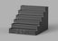 6x Sega Megadrive / Mastersystem Cart Stand - Mahi Atu 3d Carousel 4