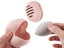 2Pcs Silicone Makeup Sponge Holder Shatterproof Beauty Make Up Blender Case Pink Carousel 1