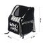 SOGA Black Pet Carrier Backpack Breathable Mesh Portable Safety Travel Essent... Carousel 9