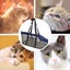 SOGA Grey Pet Carrier Bag Breathable Net Mesh Tote Pouch Dog Cat Travel Essen... Carousel 2