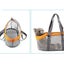 SOGA Grey Pet Carrier Bag Breathable Net Mesh Tote Pouch Dog Cat Travel Essen... Carousel 6