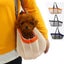 SOGA Orange Pet Carrier Bag Breathable Net Mesh Tote Pouch Dog Cat Travel Ess... Carousel 3