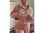 OrangeA Women Tracksuit Letter Print Velvet 2 Piece Outfit Sweatshirt Straight Carousel 1