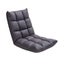 SOGA Grey Lounge Floor Recliner Adjustable Gaming Sofa Bed Foldable Indoor Ou... Carousel 1