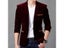 Luxury Men's Blazer Autumn Fashion Slim Fit Business Coat Carousel 6