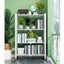 SOGA 4 Tier Steel White Foldable Display Stand Multi-Functional Shelves Porta... Carousel 7