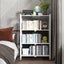 SOGA 4 Tier Steel White Foldable Display Stand Multi-Functional Shelves Porta... Carousel 9