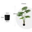 SOGA 120cm Artificial Natural Green Fan Palm Tree Fake Tropical Indoor Plant ... Carousel 2