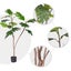SOGA 120cm Artificial Natural Green Split-Leaf Philodendron Tree Fake Tropica... Carousel 4