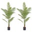 SOGA 2X 210cm Green Artificial Indoor Rogue Areca Palm Tree Fake Tropical Pla... Carousel 1