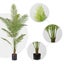 SOGA 2X 210cm Green Artificial Indoor Rogue Areca Palm Tree Fake Tropical Pla... Carousel 4