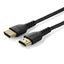 Star Tech 1M 4K HDR Male Male TPE HDMI 2.0 Cable w Ethernet f TV Monitors Black Carousel 1