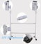 Whiteboard Stand For 1.2~2.0m Board NEW Carousel 4