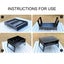 SOGA 2X 43cm Portable Folding Thick Box-Type Charcoal Grill for Outdoor BBQ C... Carousel 7