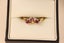 9ct Red spinel and Diamond ring Carousel 9