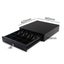 SOGA 2X Black Heavy Duty Cash Drawer Electronic 4 Bills 8 Coins Cheque Slot T... Carousel 2