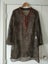 Phase Eight beaded brown sheer longsleeve kaftan S Carousel 1