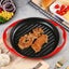 SOGA Enamel porcelain Cast Iron Frying Pan Skillet Non-stick Coating Steak Si... Carousel 7