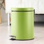 SOGA Foot Pedal Stainless Steel Rubbish Recycling Garbage Waste Trash Bin Rou... Carousel 7