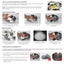 SOGA Stainless Steel Fry Pan 28cm Frying Pan Induction FryPan Non Stick Interior Carousel 8