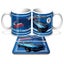 Ford Mustang Coffee Mug Cup Coaster Gift Pack Carousel 1