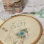 Patchwork Quilting Linen Printed Fabric Blume and Grow by Natalie Bird Carousel 4