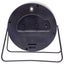 NeXtime Berlin Metal 14x13cm Analogue Table Desk Alarm Clock w Night Light Grey Carousel 6