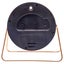 NeXtime Berlin Metal 14x13cm Analogue Table Desk Alarm Clock w Night Light Pink Carousel 7