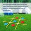 Giant Tic Tac Toe Game PVC Framed Bean Bag Toss Game for Adults Carousel 4