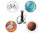 PTN NEW Bicycle Pumps Mini Portable Bike Pump Pedal - Sale Sale Carousel 3
