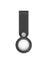 Apple Air Tag Uniq Vencer Silicone Loop Case Dark Grey Carousel 3