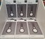 Apple Air Tag Uniq Vencer Silicone Loop Case Dark Grey Carousel 1