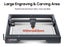 Ortur LM3 LE Laser Engraving & Cutting Machine10W 15,000mm/min (OLM3 Lite) Carousel 8