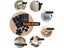 1 X Set of 93Pcs Self Adhesive Chair Leg Pads Anti Slip Furniture Grippers Cover Carousel 6