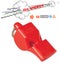 Fox 40 CLASSIC whistle AND wrist lanyard Carousel 3