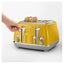 Delonghi Icona Capitals 4 Slice Toaster - Yellow (CTOC4003Y) Carousel 3