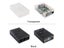Raspberry Pi 4 Model B ABS Case Black Transparent Plastic Shell Removable GPIO Carousel 6