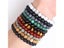 Nature Beaded Bracelet Men 8mm Natural Stone Lava Rock Tiger Eye Black Onyx Carousel 4