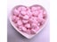 30pcs/lot 12mm 14mm Colorful Heart Shape Acrylic Loose Spacer Beads For Jewelry Carousel 5