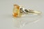 Golden Citrine & Diamond ring in 9ct ring Carousel 5