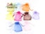 50pcs/lot 5x7cm 7x9cm 9x12cm 10x15cm Drawstring Organza Bags Jewelry Packaging Carousel 6
