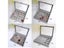 Velvet Glass Ring Earring Jewelry Display Organizer Box Tray Holder Storage Carousel 5