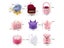 One Piece Velvet Jewelry Box Gift Box Container Wedding Ring Box Ring Case Carousel 4