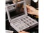 Hot Fashion Portable Velvet Jewelry Ring Jewelry Display Organizer Box Tray Carousel 3