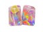 50pcs Iridescent Self Sealing OPP Bags Pouches Laser Iridescent Zip Lock Bag Carousel 4