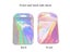 50pcs Iridescent Self Sealing OPP Bags Pouches Laser Iridescent Zip Lock Bag Carousel 5
