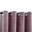 vidaXL Blackout Curtain with Metal Rings Velvet Antique Pink 290x245 cm Carousel 4